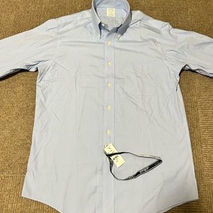 NWT Mens Brooks Brothers Milano (Slim Fit) Fit Dress Shirt 16 36